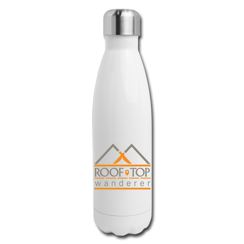 Insulated Stainless Steel Water Bottle - By Roof Top Wanderer